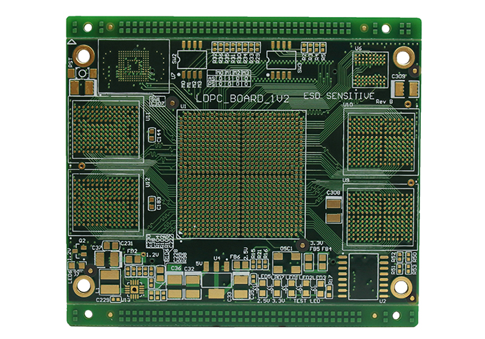 10層阻抗塞孔PCB電路板